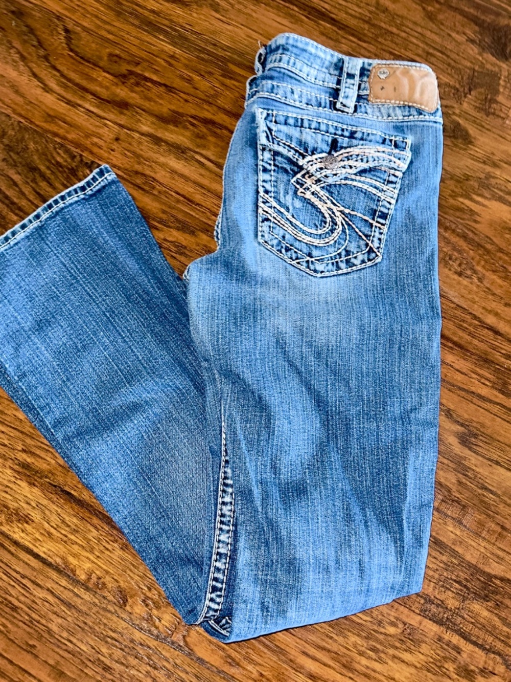 Silver Jeans Bootcut "Pioneer" Jeans, Size 30